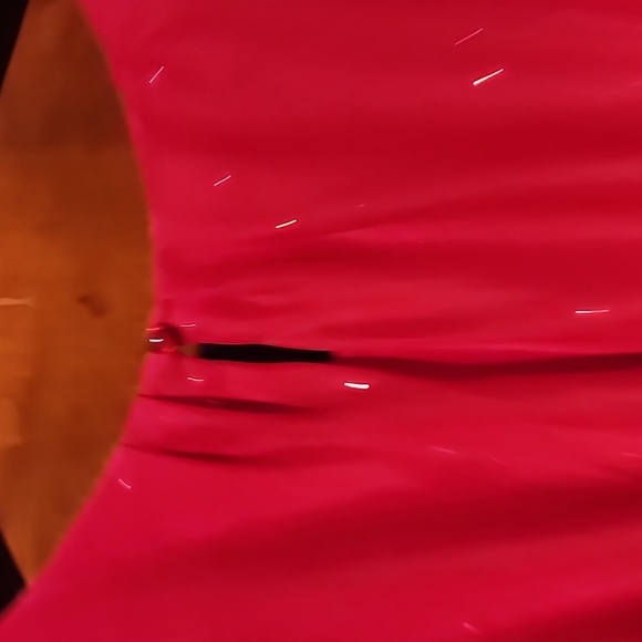 Red and black obre blouse petite large - Picture 5 of 6